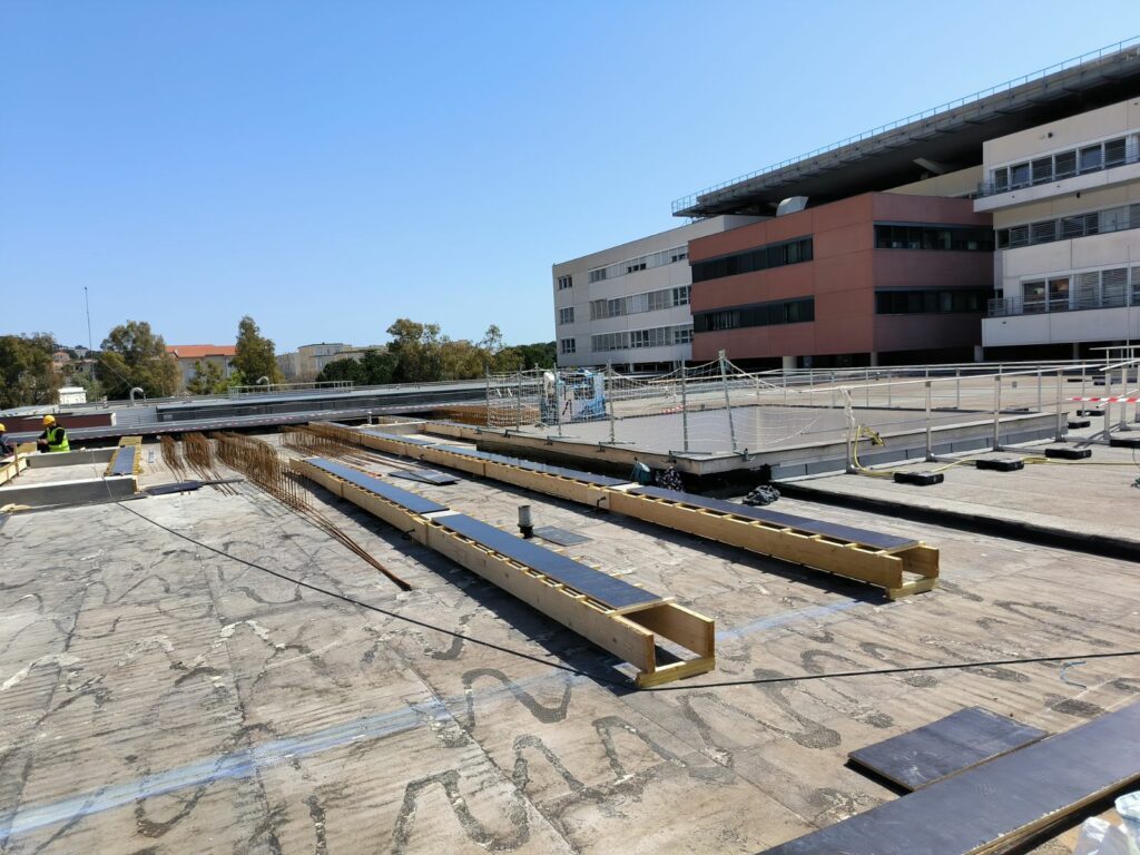 Démarrage chantier Hôpital Ste Anne commune de Toulon