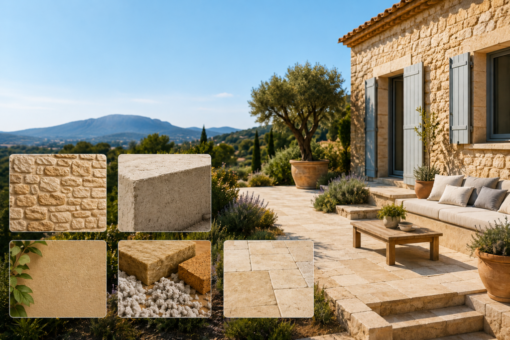 Quels matériaux pour une rénovation durable dans le Sud ?